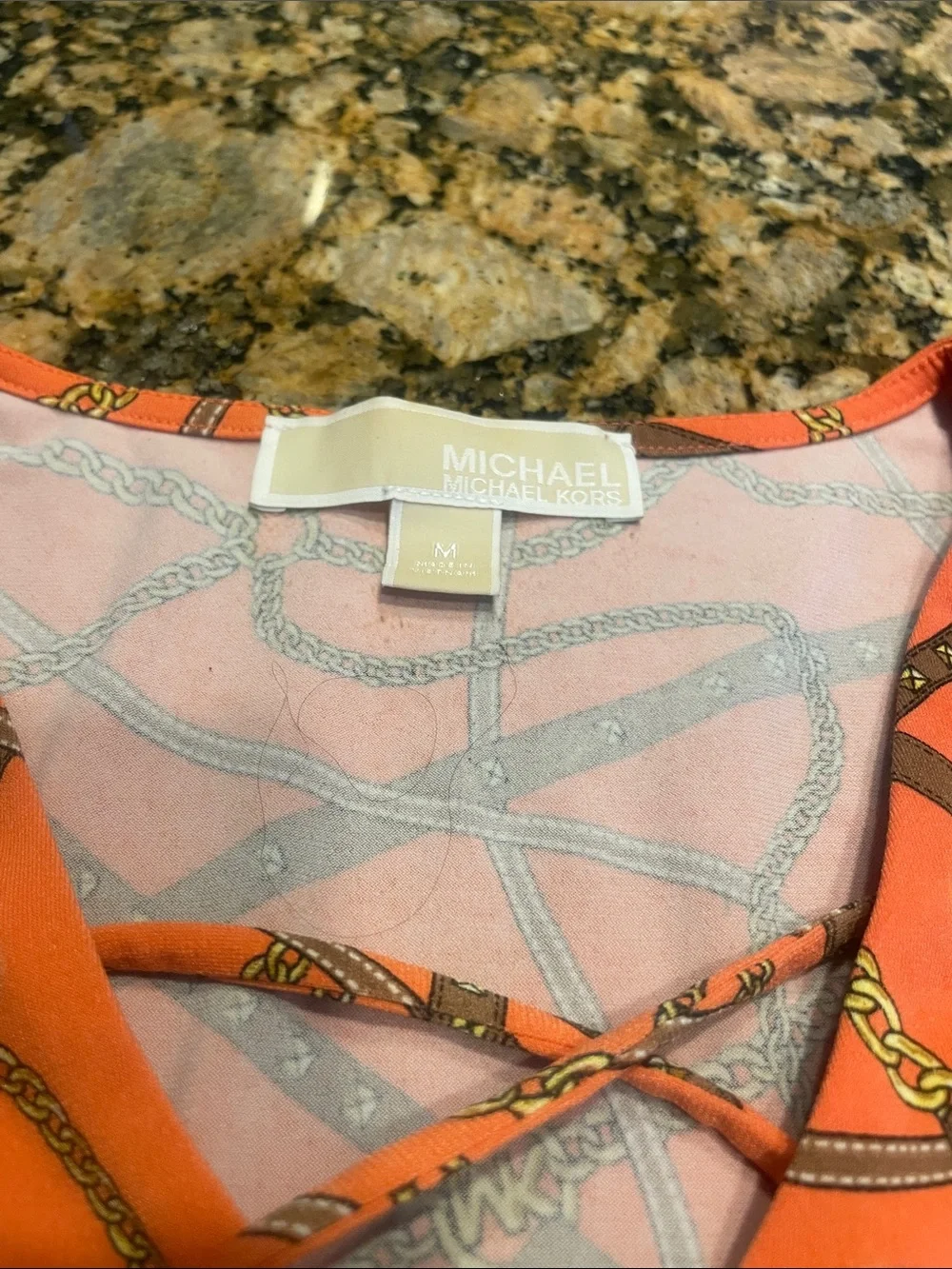 Michael Kors vibrant coral